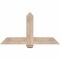 Ekena Millwork Eugene Smooth Timber Gable Bracket, Douglas Fir, 48"W x 26"H x 5 1/2"D x 5 1/2"F, 13/12 Pitch GBW048X26X0606EUG00SDF - alternate 1